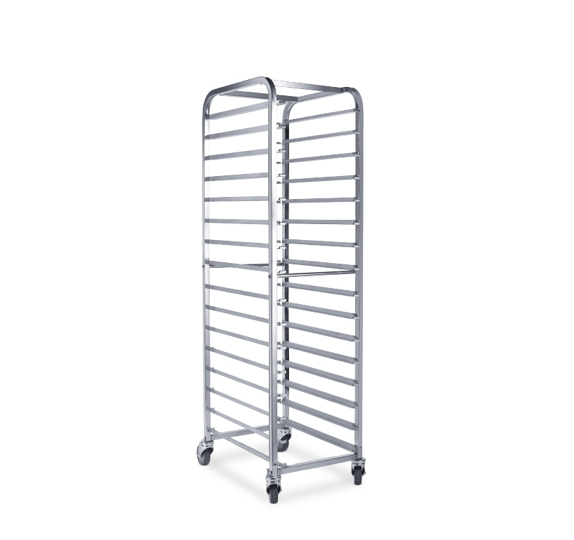 16 Layers Stainless Steel Trolley